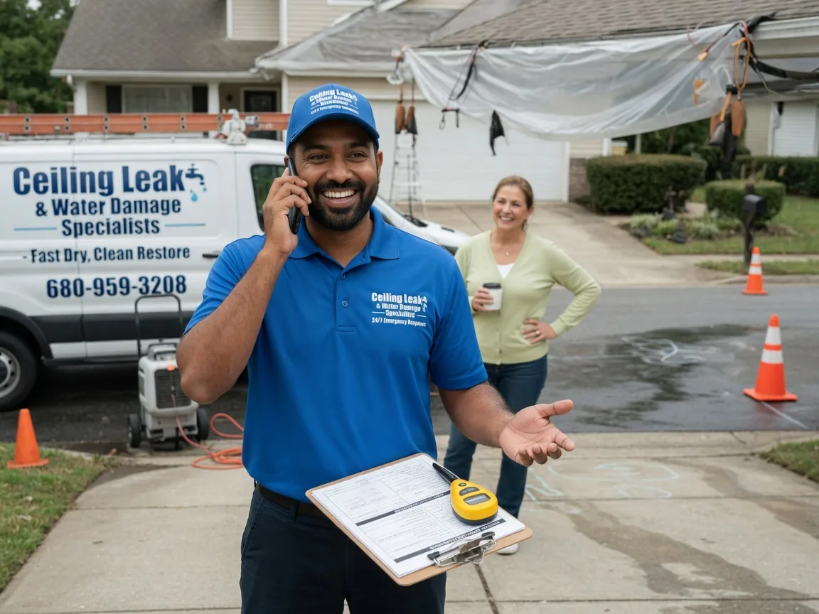 Ceiling Leak Cleanup Lemhi, ID FAQs